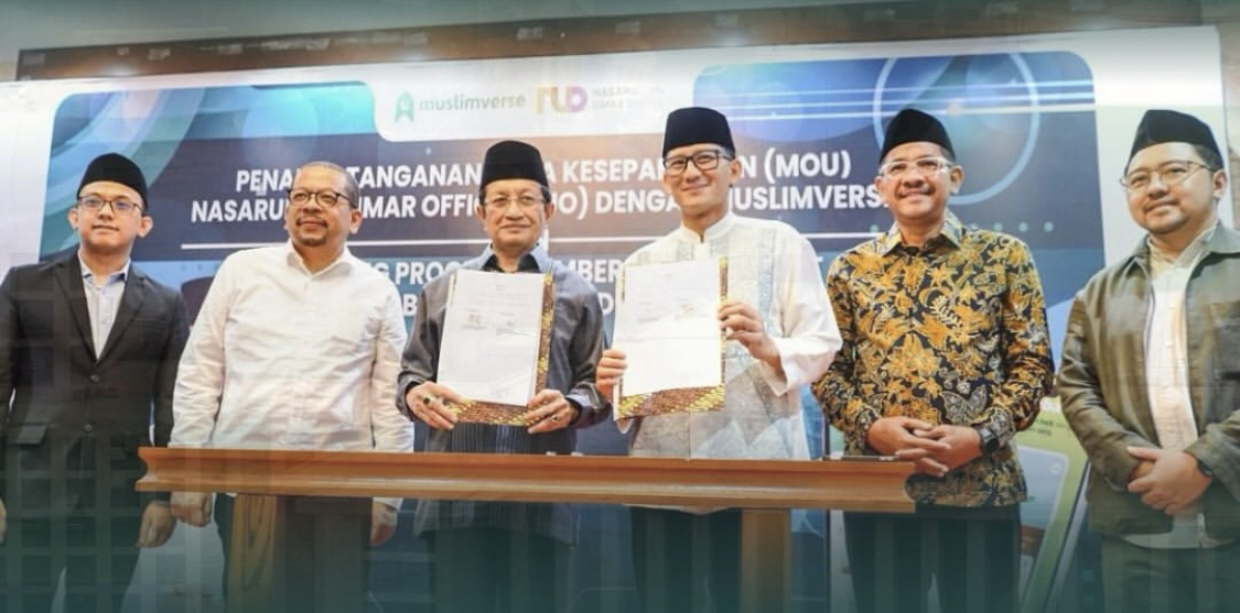 Muslimverse dan Nasaruddin Umar Office Teken MoU untuk Perkuat Syiar Islam Digital
